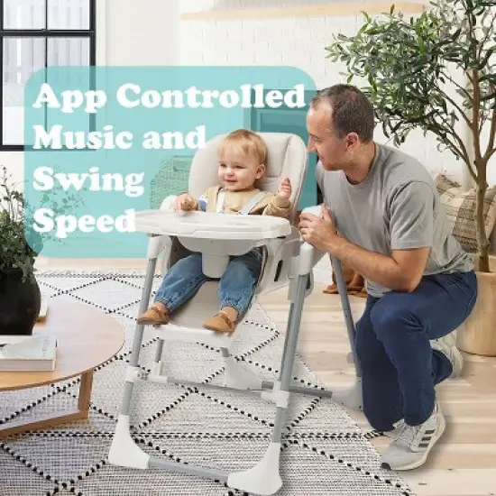 Primo SnuggleBug 2-in-1 Infant Swing and High Chair image {2}