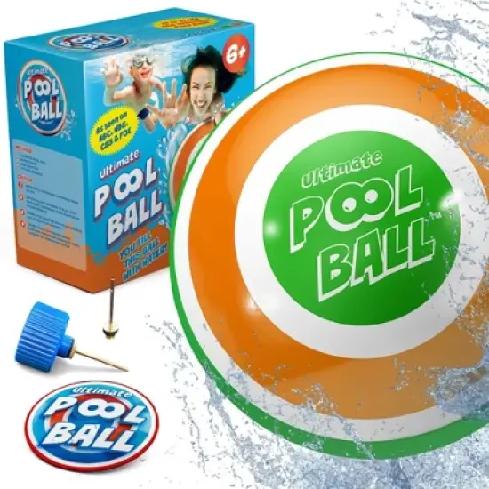 Activ Life The Ultimate Pool Ball - Fill It with Water to Play Underwater Games! Best Pool Toys for Kids image {5}