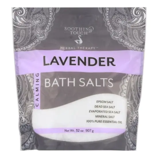 Soothing Touch Calming Lavender Bath Salts - 32 oz image {5}