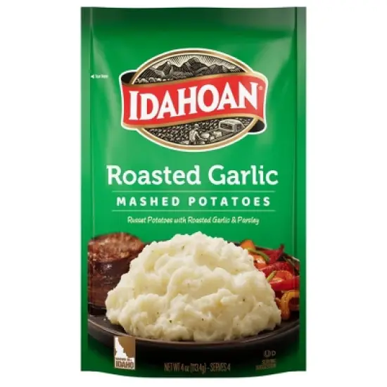 Idahoan Gluten Free Roasted Garlic Mashed Potatoes - 4oz image {10}
