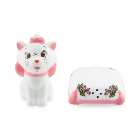 Silver Buffalo Disney The Aristocats Marie With Pillow Ceramic Salt and Pepper Shaker Set image {3}
