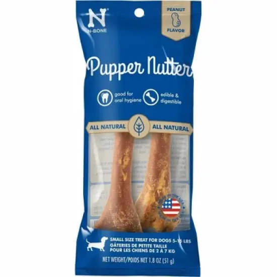 N-Bone Pupper Nutter N-Bone For Small Dogs Small 5-15 lbs (2 Pack) image {3}