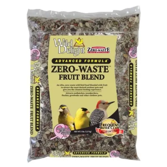 Wild Delight Zero-Waste Fruit Blend Wild Bird Feed, 5lbs image {1}