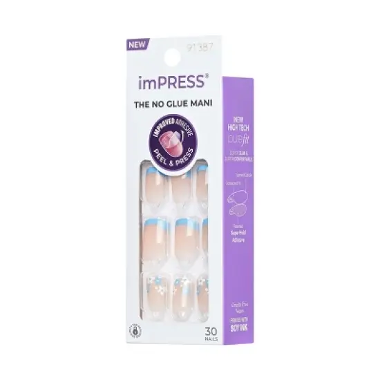 KISS Products imPRESS Press-On Manicure Fake Nails - 33ct image {8}