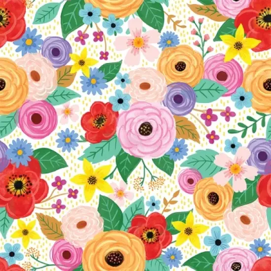 Teacher Created Resources&reg; Peel and Stick Decorative Paper Roll, 17-1/2" x 10 ft, Wildflowers image {2}