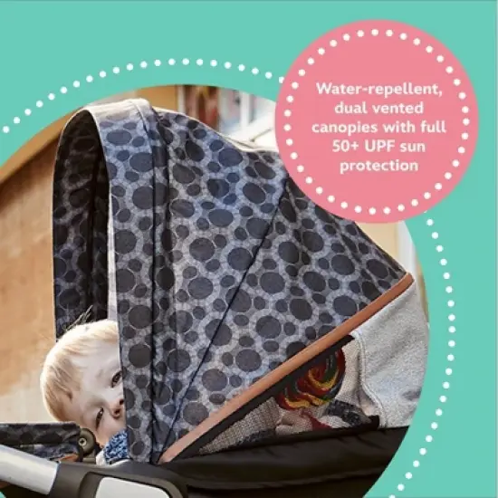 Disney Baby Summit Wagon Stroller - Vintage Mickey Mouse image {2}