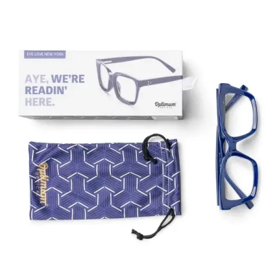 Optimum Optical Signature Blue Light Filtering Magnifying Readers - Eye Love New York image {2}