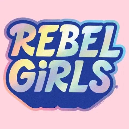 Junior's Rebel Girls Colorful Classic Logo T-Shirt image {1}