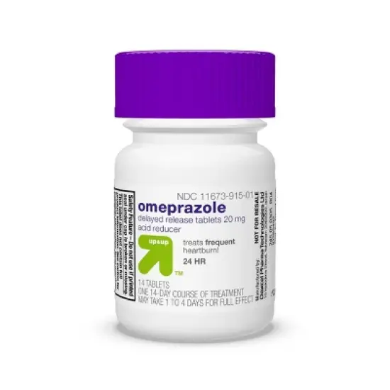Omeprazole Delayed-Release Acid Reducer - 20mg Tablets - up & up&trade; image {4}