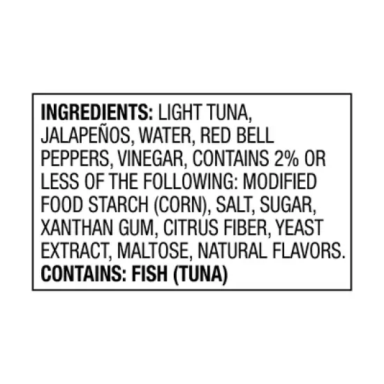 StarKist Tuna Creations Jalape&ntilde;o Tuna - 2.6oz image {3}