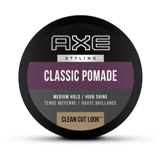 Axe Signature Clean Cut Look Hair Classic Pomade - Travel Size - 2.64oz image {6}
