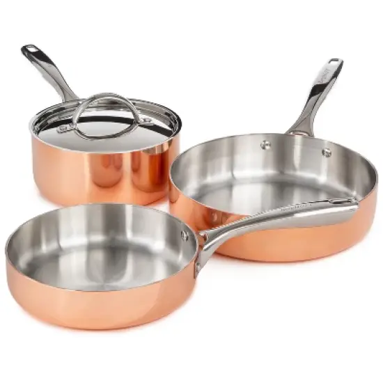 BergHOFF Copper Tri-Ply 4Pc Starter Set, Polished image {11}