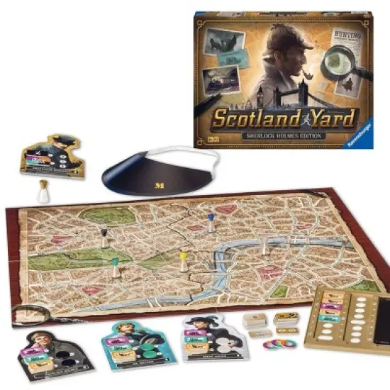Ravensburger Scotland Yard: Sherlock Holmes Edition Board Game image {3}