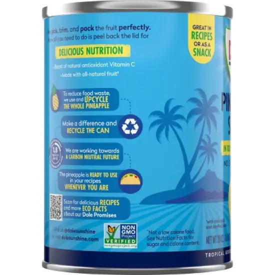 Dole Pineapple Slices in Juice - 20oz image {4}