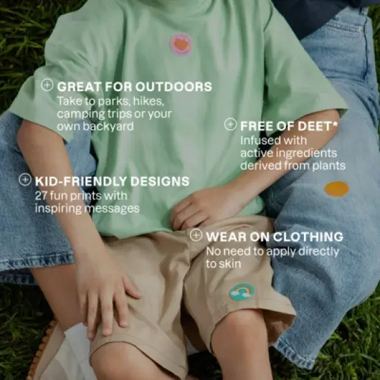 Mosquito Repellent Patches - Positive Vibes image {4}