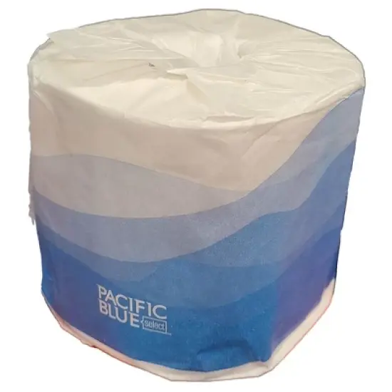 Pacific Blue Select Toilet Paper, Soft 2-Ply 80 Count image {1}