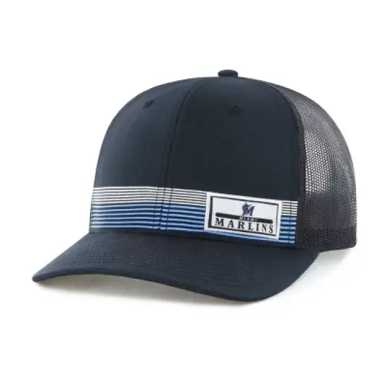 MLB Miami Marlins Magnitude Hat: Adjustable Baseball Cap with Team Logo image {2}