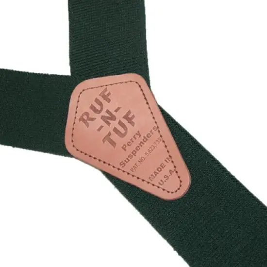 Perry Suspenders Men's Elastic Ruf-N-Tuf Hook End Suspenders (Tall Available) image {1}