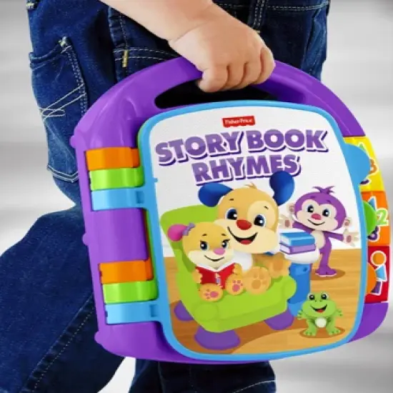 Fisher Price - Preschool Reading & Learning Electronic Storybook of  Rhymes image {4}