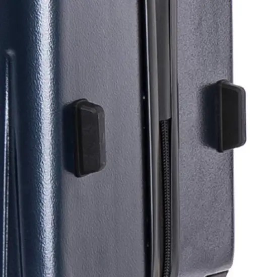 InUSA Drip Lightweight Hardside Medium Checked Spinner Suitcase - Blue image {10}