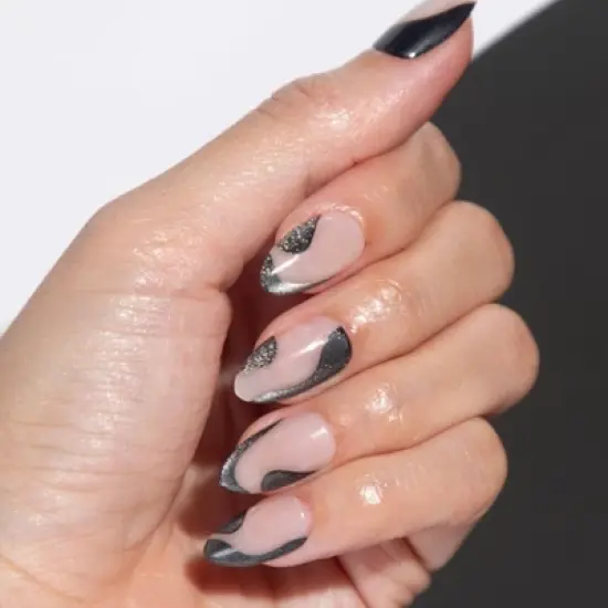 Chillhouse Chill Tips Fake Nails - Design Studio - Midnight Magic - 24ct image {7}