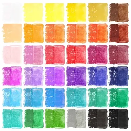 Arteza Kids Twistable Gel Crayons, Washable - 36 Pack image {2}