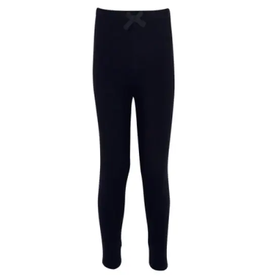 Touched by Nature Baby, Toddler, Big Kids and Youth Girl Organic Cotton Leggings 4pk, Solid Pink Burgundy image {2}