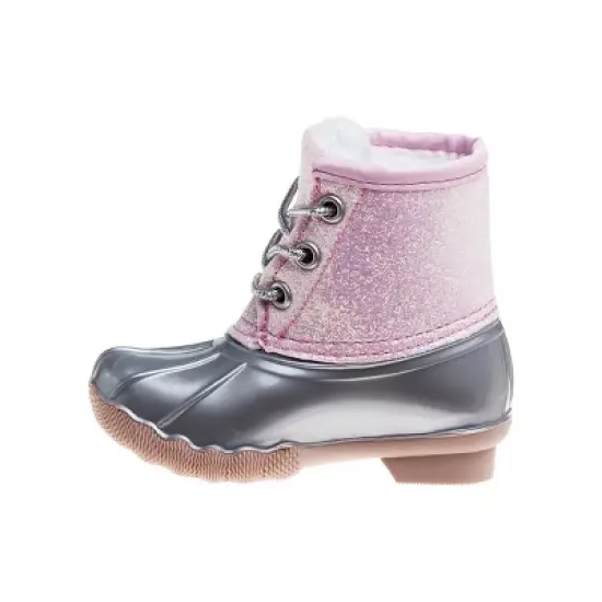 Josmo Girls Water Resistant Rain Boot Duck Boots (Little Kids) image {1}