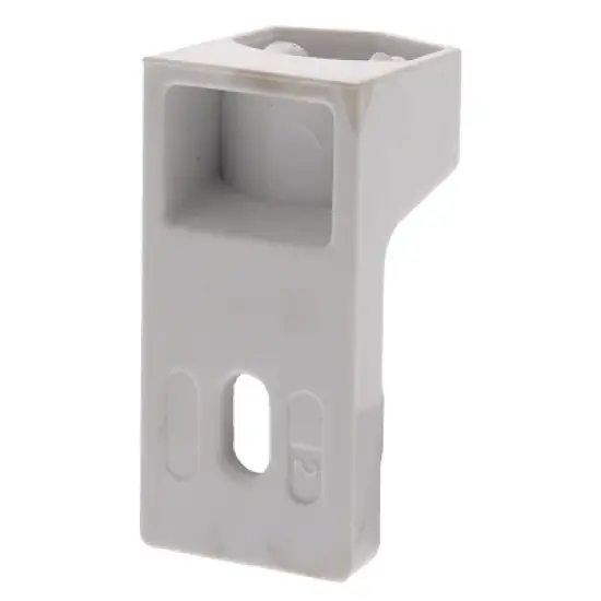 ERP&reg; Replacement Handle End Cap for Whirlpool&reg; Refrigerator Part Number 2183141 in White image {1}
