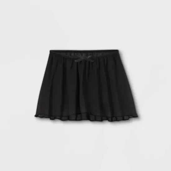 Girls' Dance Activewear Skirt - Cat & Jack&trade; Black image {2}
