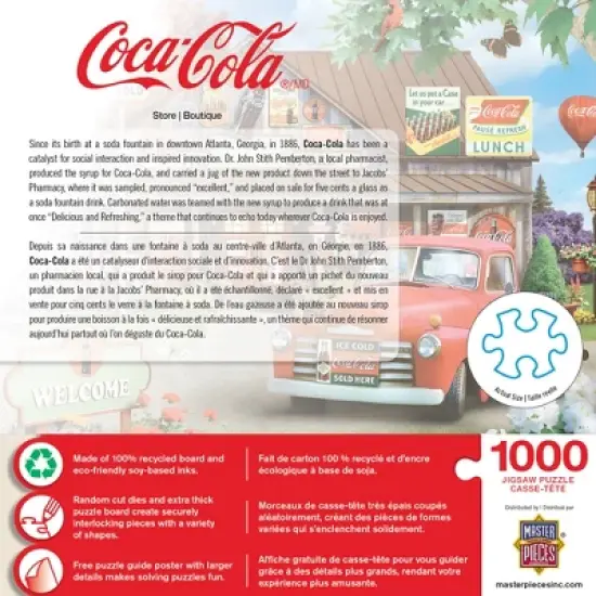 MasterPieces 1000 Piece Jigsaw Puzzle - The Coca-Cola Store - 19.25"x26.75" image {3}
