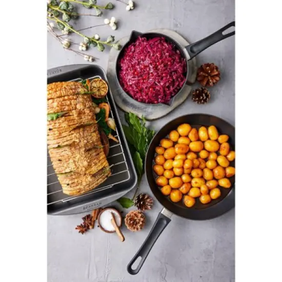 Scanpan Classic 15.25" x 10.5" Roasting Pan, 5.25 Qt. image {3}