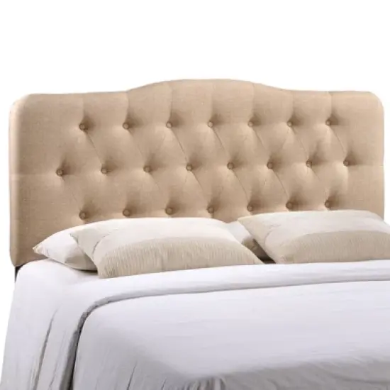 Annabel Queen Upholstered Fabric Headboard - Modway image {2}