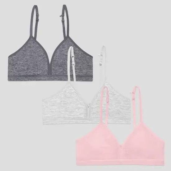 Fruit of the Loom Soft and Smooth Training Bra Pack image {4}