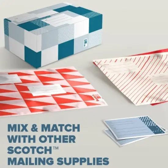 Scotch Plaid Designer Mailing Box Blue image {8}