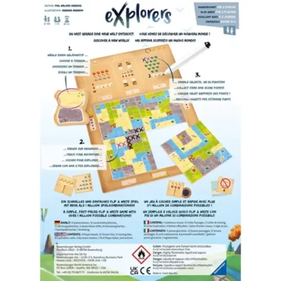 Ravensburger Explorers Strategy Board Game: Creative Thinking Skills, 1-4 Players, 20 Minutes Playtime image {12}