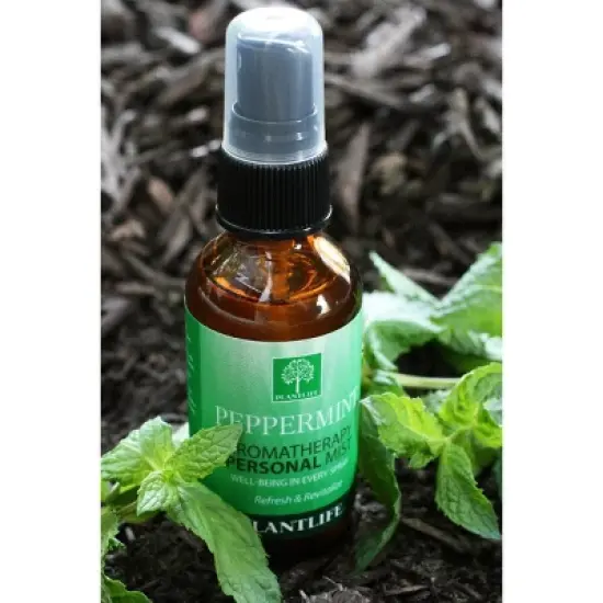 Plantlife Peppermint Mist &ndash; Aromatherapy Spray with Pure Peppermint Essential Oil &ndash; Cooling, Energizing & Clarifying &ndash; No Additives or Fillers &ndash; 2 oz image {4}