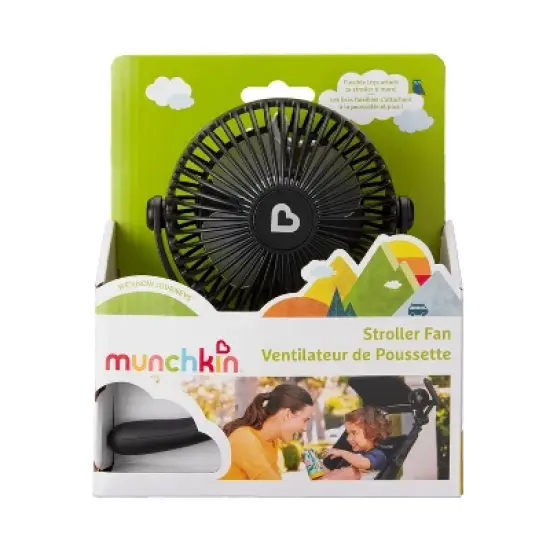 Munchkin Stroller Fan - Portable Baby Cooling System with LED Lights image {7}