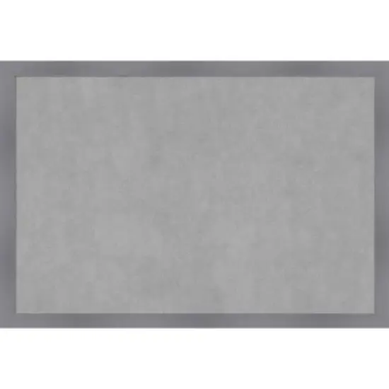 38"x26" Edwin Framed Magnetic Board Gray - Amanti Art image {10}