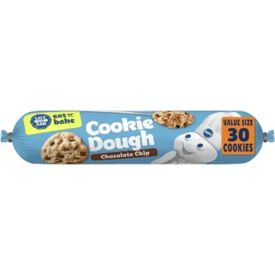 Pillsbury Chocolate Chip Cookie Dough - 30oz image {10}