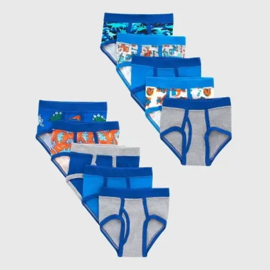 Hanes Toddler Boys' Briefs - Blue image {4}