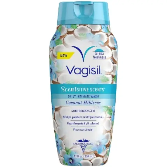 Vagisil Coconut/Hibiscus Feminine Wash - 12fl oz image {6}