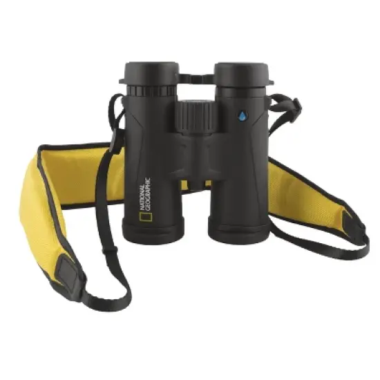 National Geographic 10x42 Waterproof Binoculars with Floating Strap image {1}