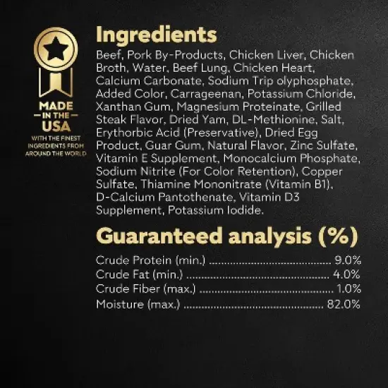 Cesar Classic Loaf in Sauce Grilled Steak, Beef, Gravy and Eggs Flavor Small Breed Wet Dog Food - 3.5oz image {5}