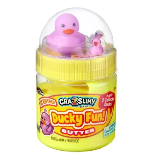 Cra-Z-Slimy Perm Yellow Slime Purple Duck image {5}