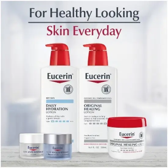 Eucerin Original Healing Rich Body Lotion for Dry Skin Unscented - 16.9 fl oz image {11}