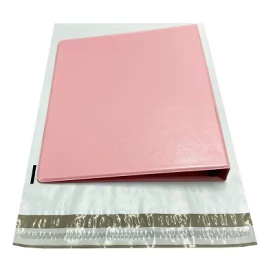 UOFFICE Pack of 50 Poly Mailers Bags 12"x15.5" - #4 White Self-Seal Envelopes image {6}