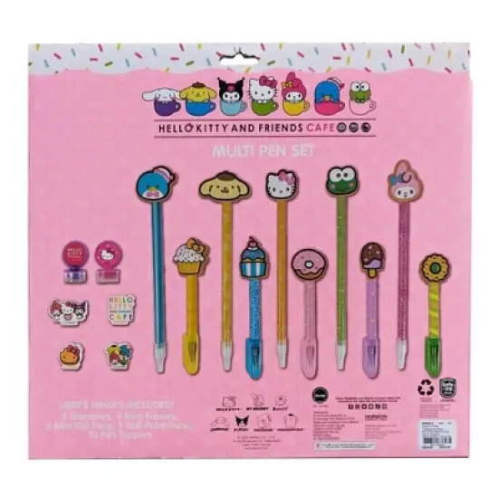 Horizon Group USA, Inc. Sanrio Hello Kitty and Friends Cafe Character Pen Set image {2}