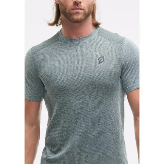 Peloton Men's Seamless Short Sleeve, Urban Green image {3}