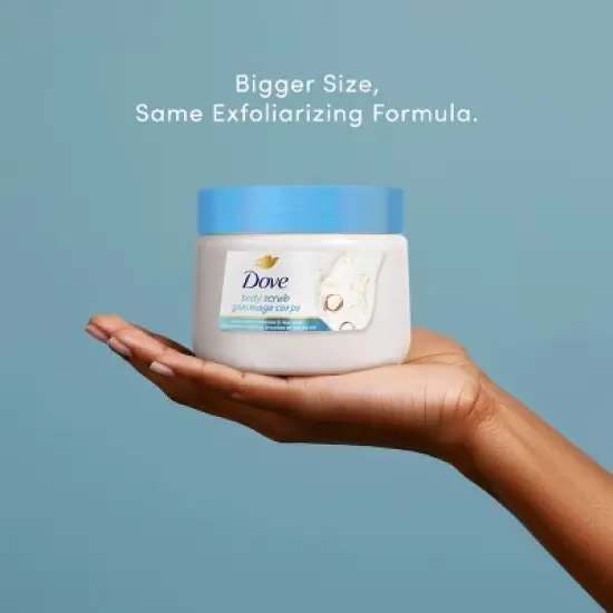 Dove Beauty Dove Exfoliating Body Scrub - Crushed Macadamia & Rice Milk - 15oz image {5}
